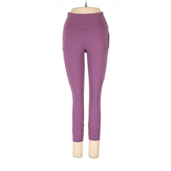 LULULEMON ATHLETICA Vintage Plum F & F HR Crop 23